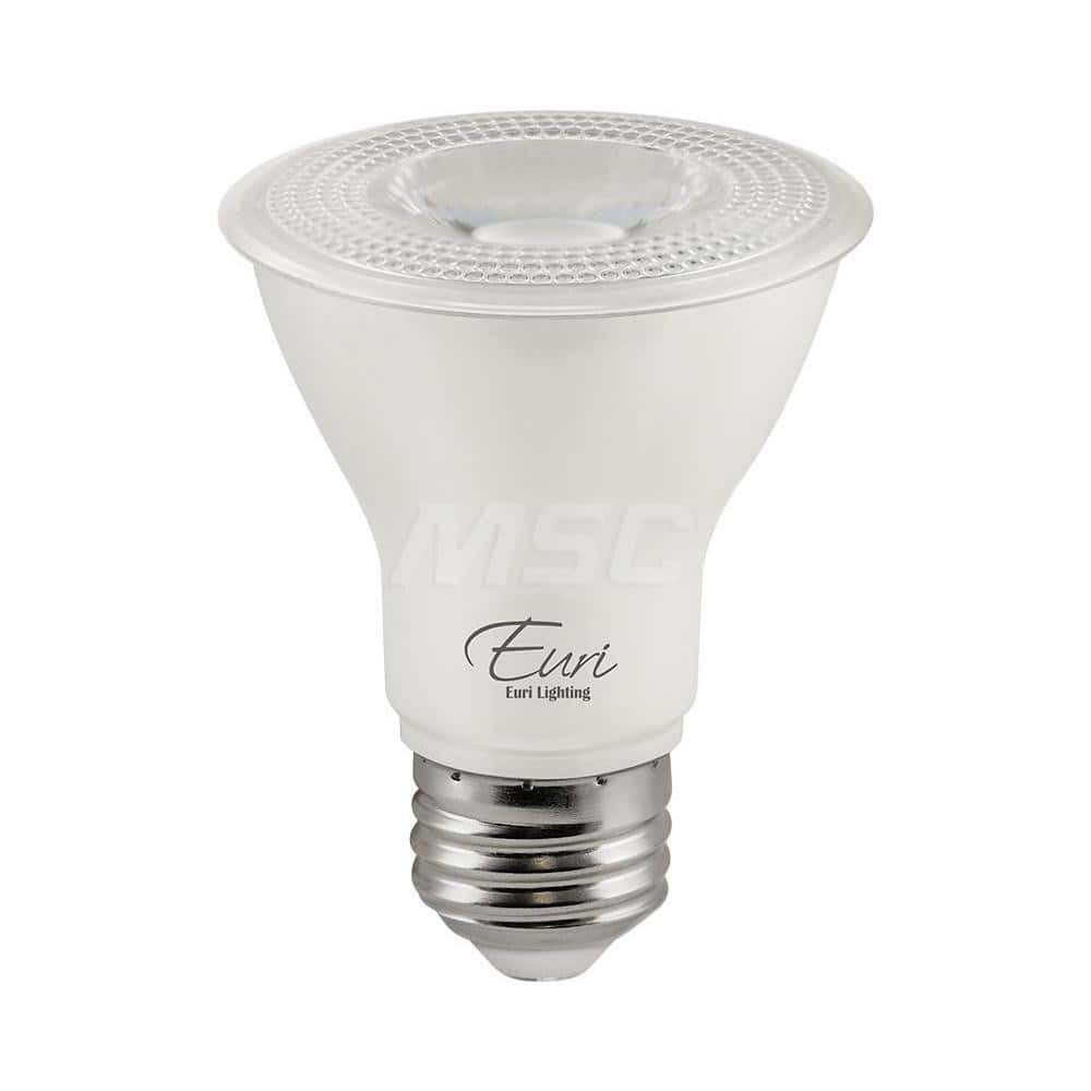 Euri Lighting EP20-7W6040E-2 Fluorescent Commercial & Industrial Lamp: 7 Watts, PAR20, Medium Base