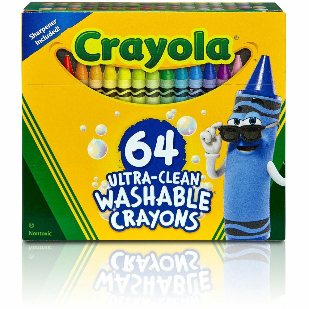 Crayola, LLC Crayola 523287 Crayola Washable Crayons