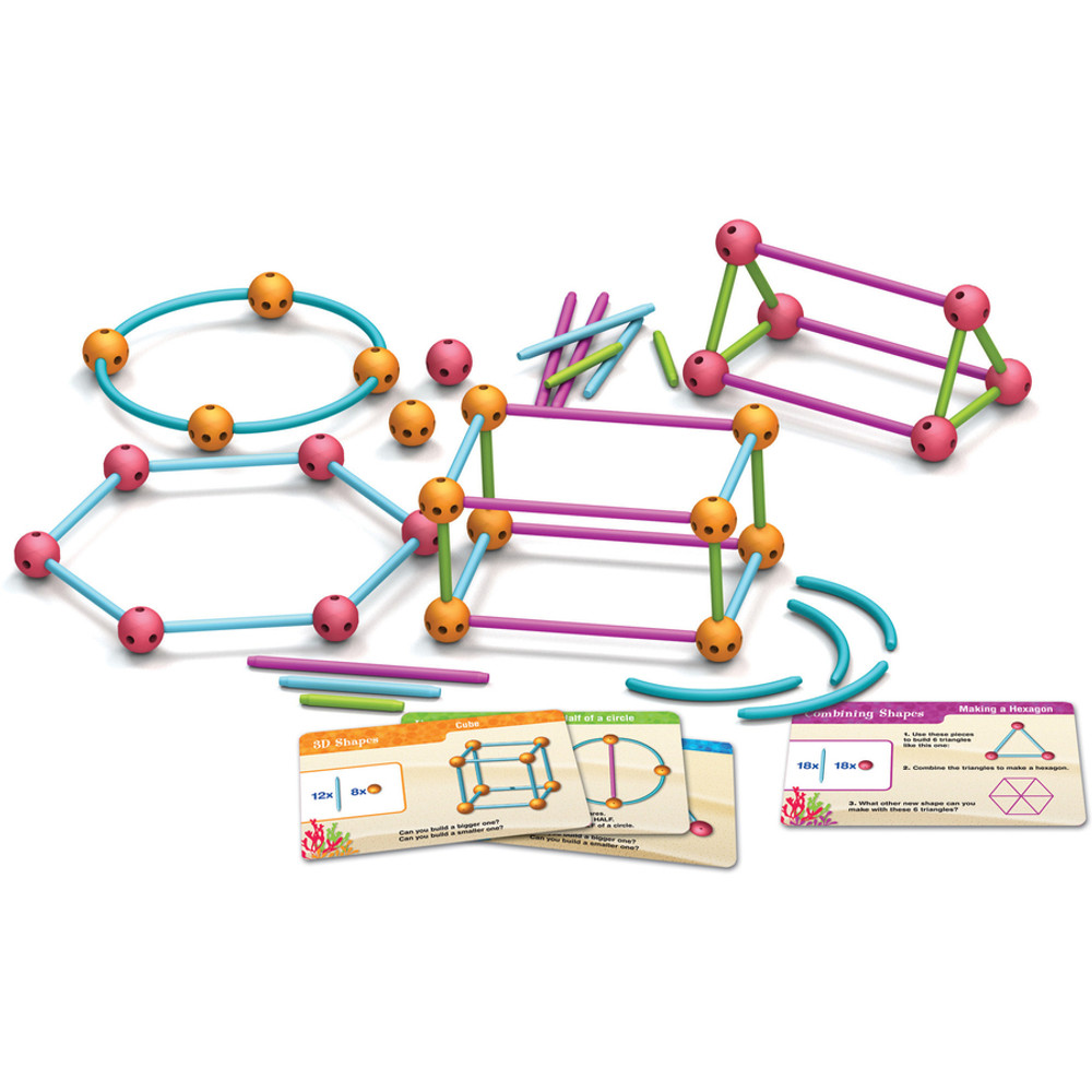 Learning Resources 1773 Learning Resources Dive Shapes Sea/Build Geometry Set