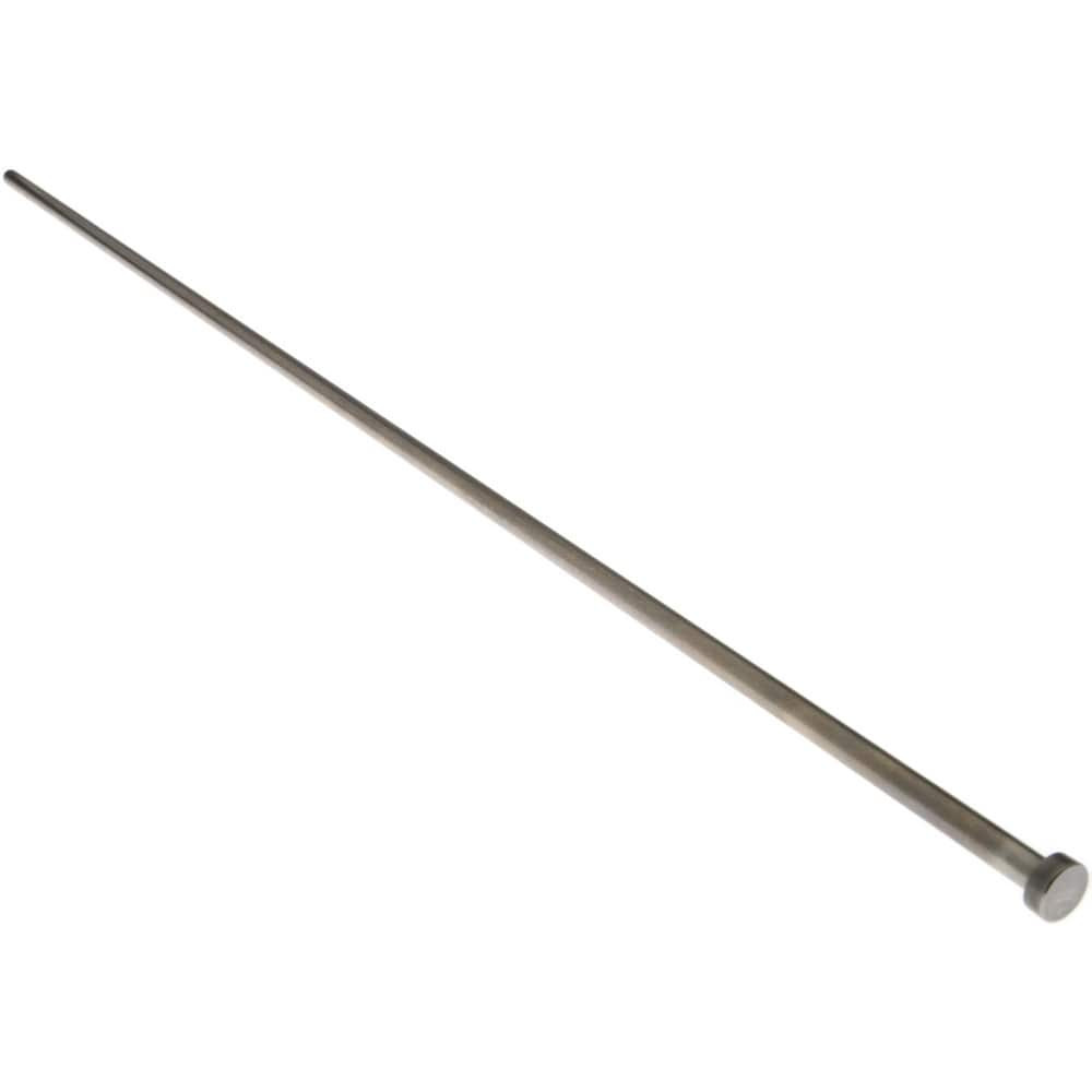 Gibraltar MEP1068-G Straight Ejector Pin: 8.2 mm Pin Dia, 630 mm OAL, Steel