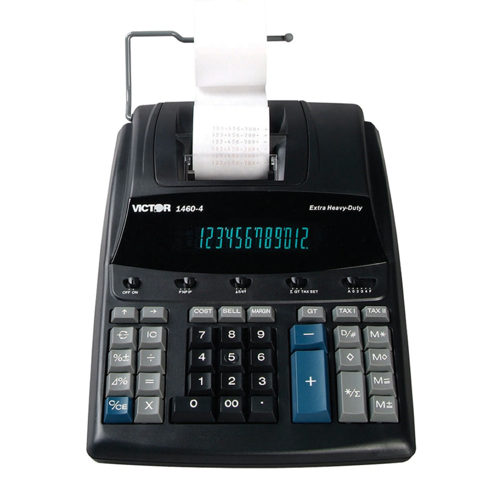 VICTOR TECHNOLOGY Victor 1460-4  1460-4 Extra Heavy-Duty Commercial Printing Calculator