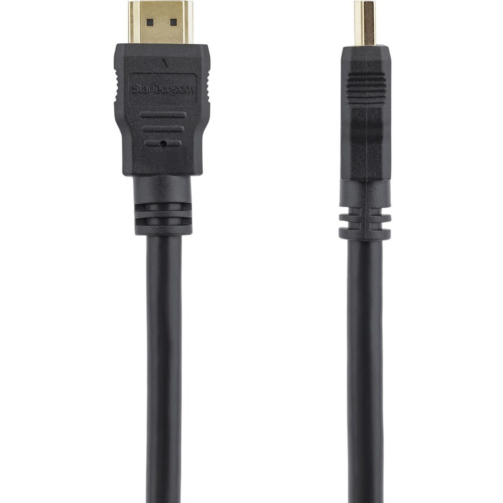 StarTech.com HDMM1M StarTech.com 3ft (1m) HDMI Cable, 4K High Speed HDMI Cable with Ethernet, Ultra HD 4K 30Hz Video, HDMI 1.4 Cable, HDMI Monitor Cord, Black