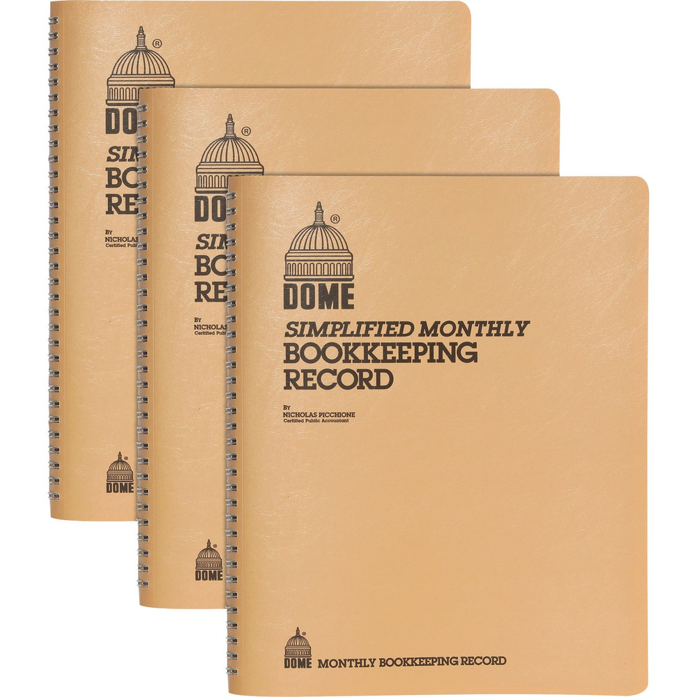 Dome Enterprises Dome 612BD Dome Bookkeeping Record Book