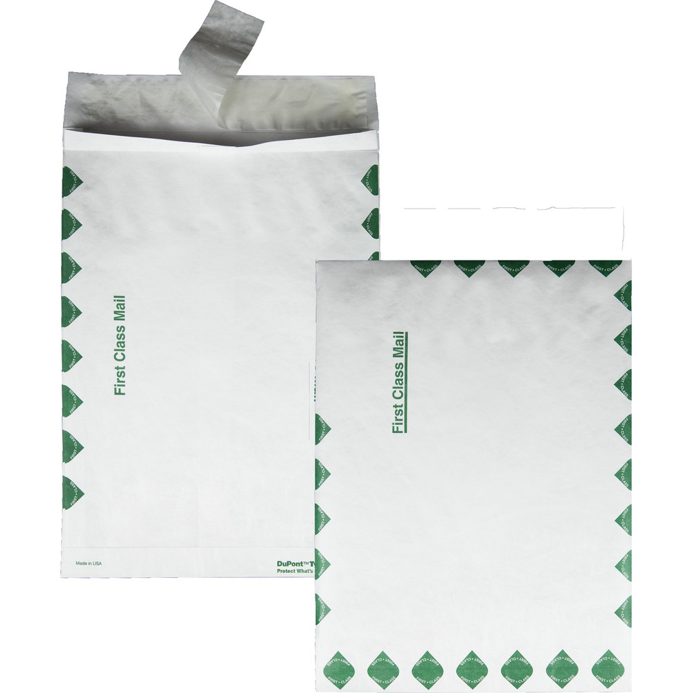Quality Park Products Quality Park R4210 Survivor&reg; 10 x 13 x 1-1/2 DuPont Tyvek Expansion First Class Border Mailers
