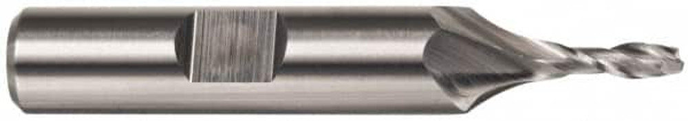 Cleveland C41665 Square End Mill:  2.0000" Dia, 1.625" LOC, 1.25" Shank Dia, 4.5" OAL, 2 Flutes, High Speed Steel