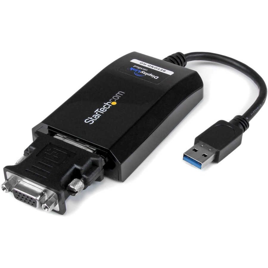 StarTech.com USB32DVIPRO StarTech.com USB 3.0 to DVI External Video Card Multi Monitor Adapter - 2048x1152