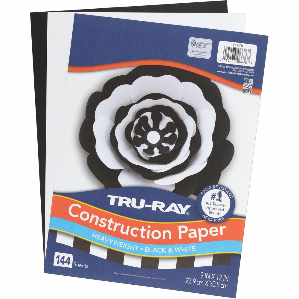 Dixon Ticonderoga Company Dixon P6676 Tru-Ray Construction Paper