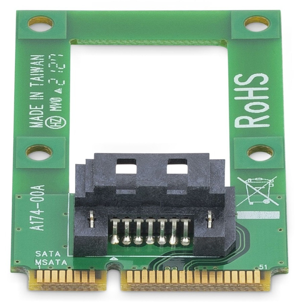 StarTech.com MSAT2SAT3 StarTech.com mSATA to SATA HDD / SSD Adapter &acirc;&euro;" Mini SATA to SATA Converter Card