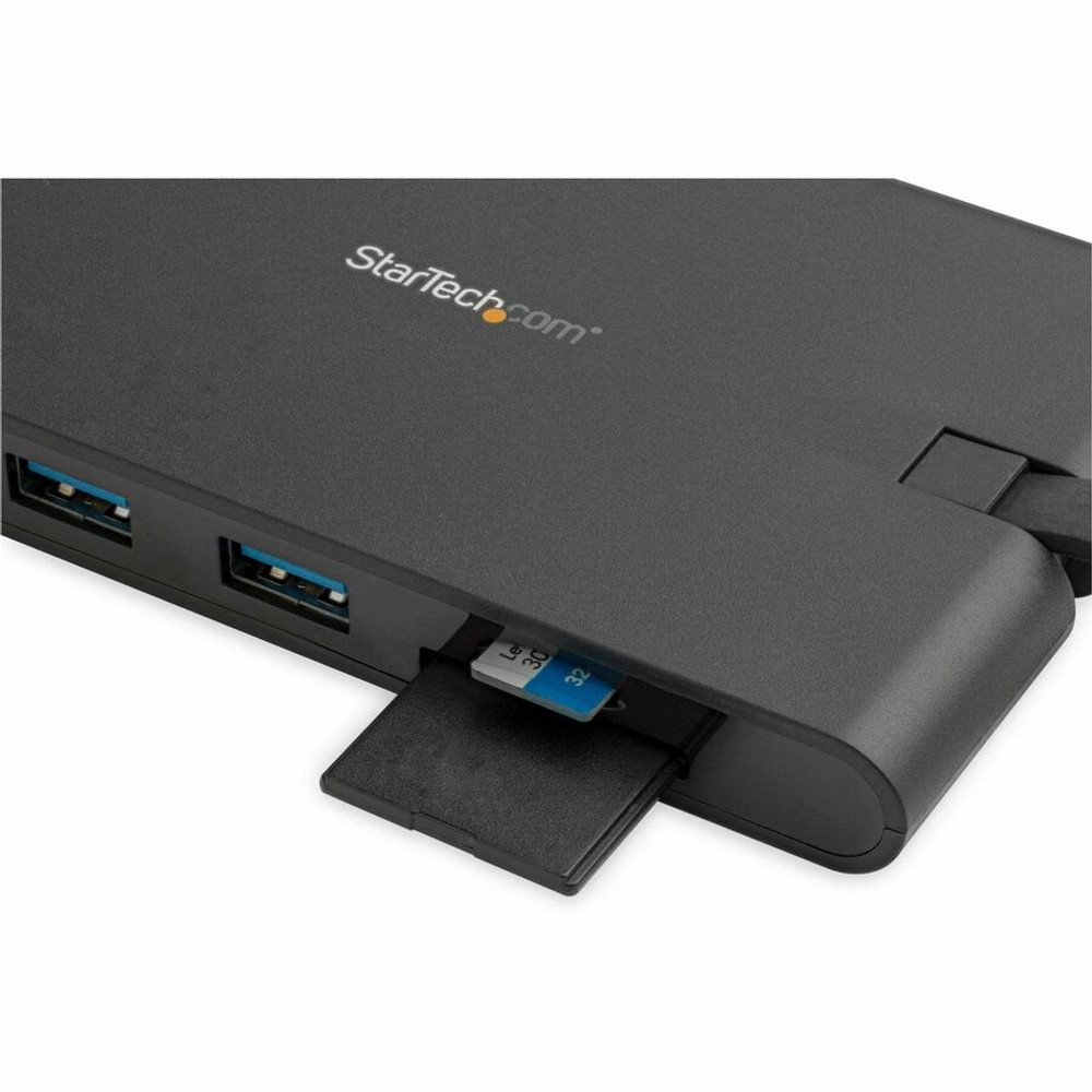 StarTech.com DKT30CHVSCPD StarTech.com USB C Multiport Adapter - USB Type-C Mini Dock with HDMI 4K or VGA Video - 100W PD Passthrough, 3x USB 3.0, GbE, SD & MicroSD