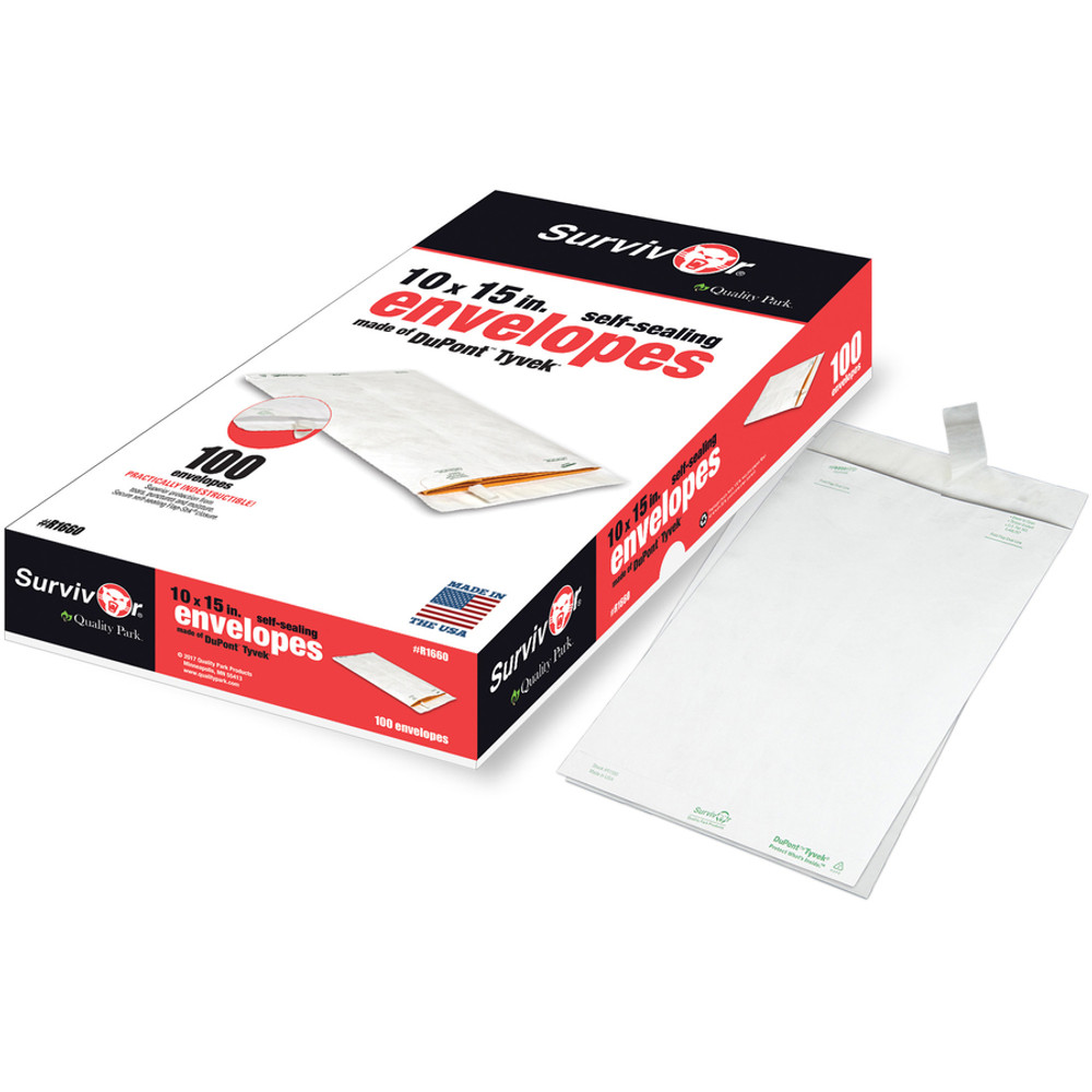 Quality Park Products Quality Park R1660 Survivor&reg; 10 x 15 DuPont Tyvek Catalog Mailers