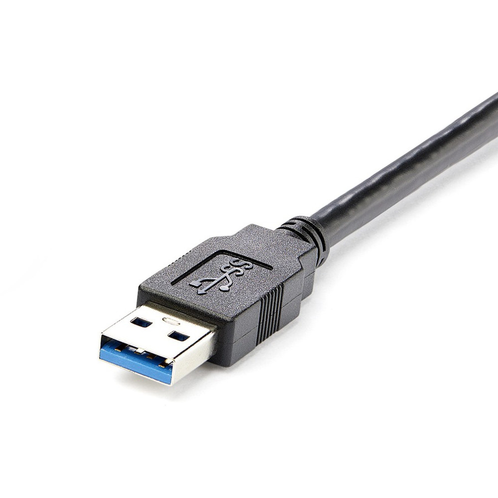 StarTech.com USB3SEXT5DKB StarTech.com 5 ft Black Desktop SuperSpeed USB 3.0 (5Gbps) Extension Cable - A to A M/F
