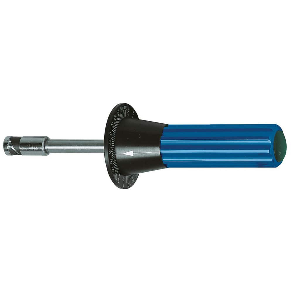 Gedore 7096460 Torque Limiting Screwdrivers; Minimum Torque (Nm): 0.200 ; Maximum Torque (Nm): 1.000 ; Drive Size: 1/4in (Inch); Torque Adjustability: Adjustable ; Overall Length (mm): 178.0000 ; Accuracy: +/- 6 %