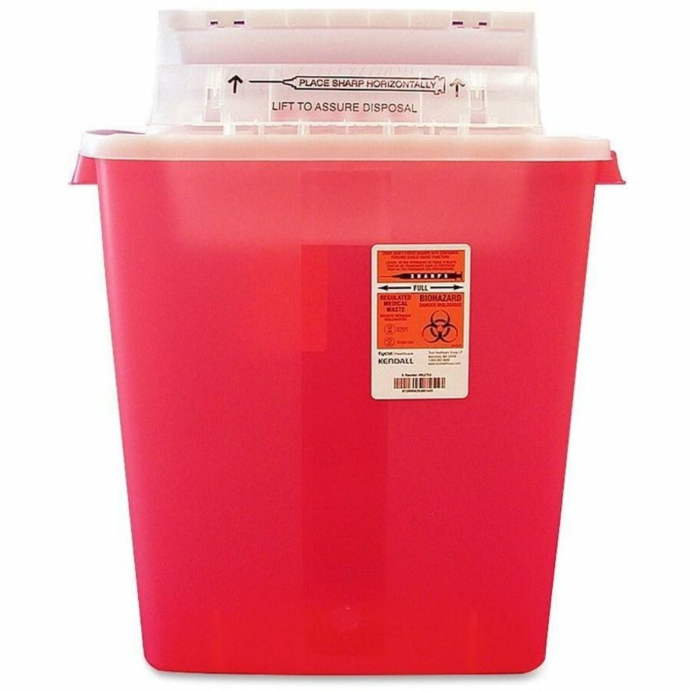 COVIDIEN LTD S3GR100537 Unimed Sharpstar Transparent Containers With Counter Balanced Lid Refills, 3 Gallons