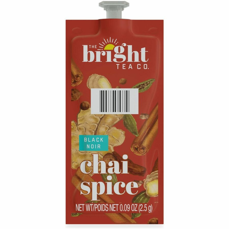 Lavazza North America The Bright Tea Co. 48021 The Bright Tea Co. Chai Spice Black Tea Freshpack