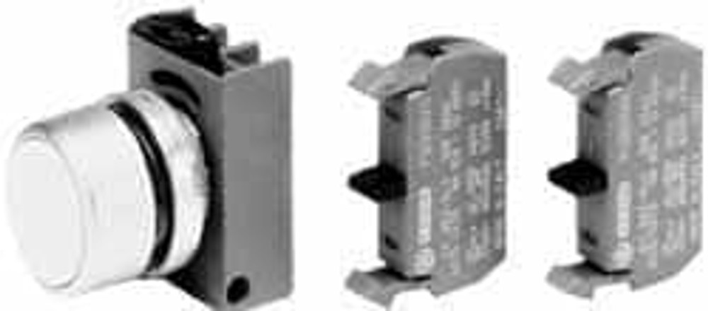 Springer N5B11VN Electrical Switch Contact Blocks; Contact Configuration: NO/NC ; Terminal Type: Screw ; For Use With: Illuminated Selector Switch ; Hole Diameter (mm): 22 ; Standards Met: CE; cULus Listed