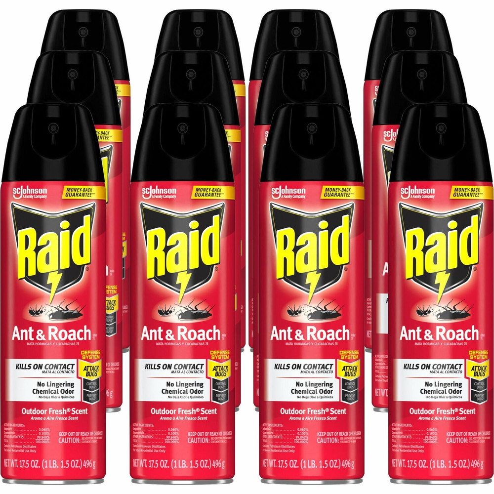 S. C. Johnson & Son, Inc Raid 366000CT Raid Ant & Roach Killer Spray