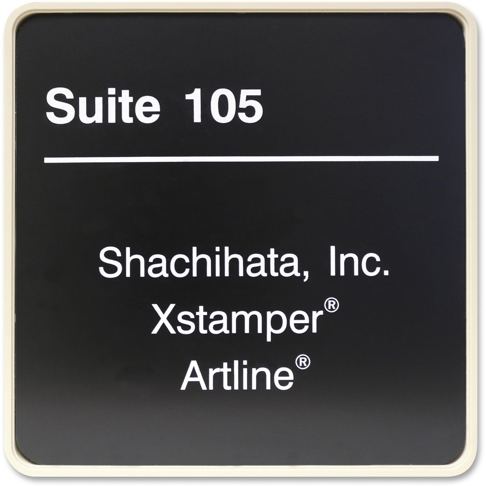 Shachihata, Inc Xstamper G71 Xstamper Designer Framed Wall/Door Sign