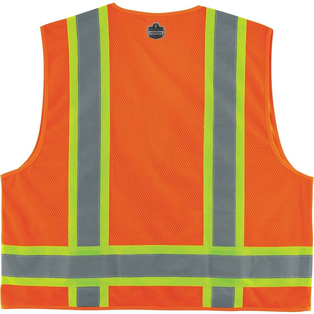 Tenacious Holdings, Inc GloWear 24063 GloWear 8248Z Type R Class 2 Two-Tone Surveyors Vest