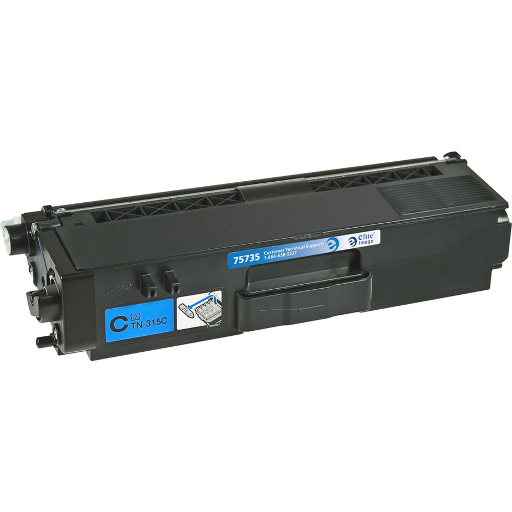 Elite Image 75735 Elite Image Remanufactured High Yield Laser Toner Cartridge - Alternative for Brother TN315 - Cyan - 1 Each