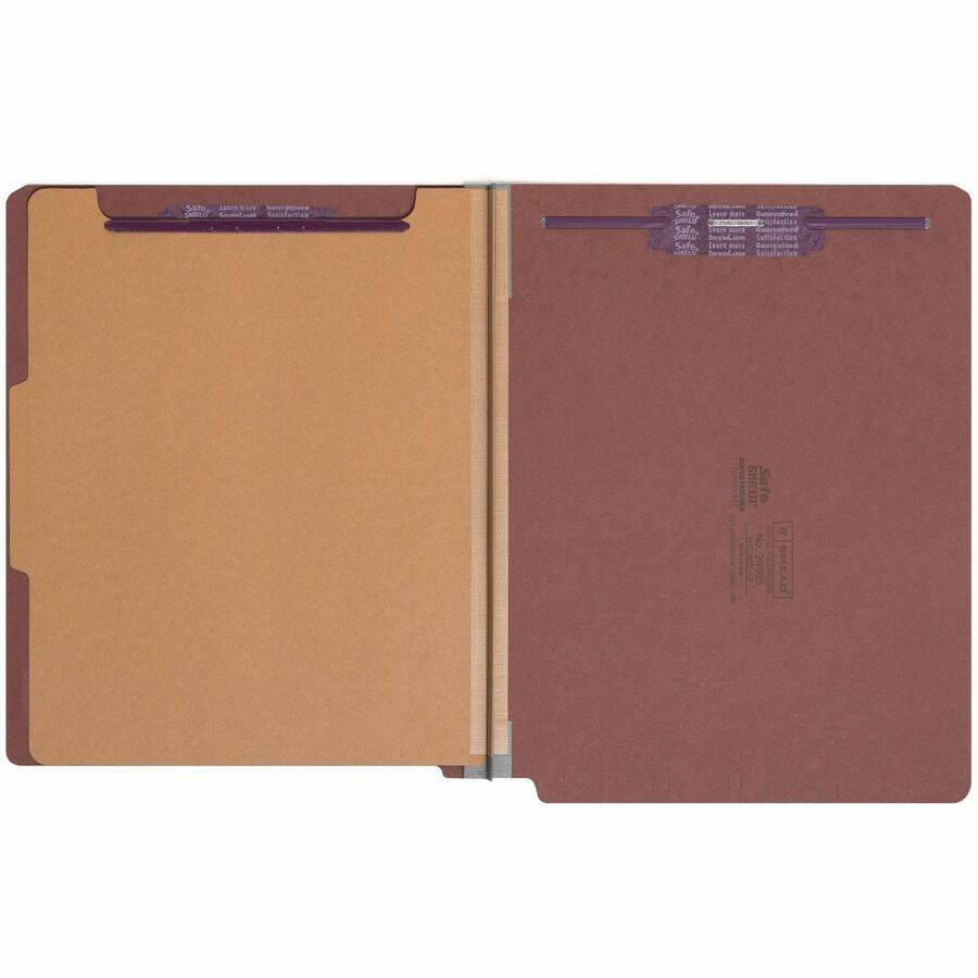 Smead Manufacturing Company Smead 26855 Smead 1/3 Tab Cut Letter Recycled Classification Folder