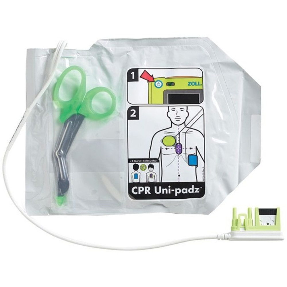 ZOLL Medical Corporation ZOLL 890000028001 ZOLL CPR Uni-padz Univeral (Adult/Pediatric) Electrodes