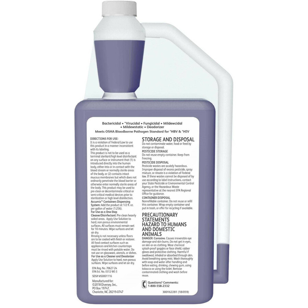 Diversey, Inc Diversey 04331 Diversey Virex II 256 Disinfectant Cleaner