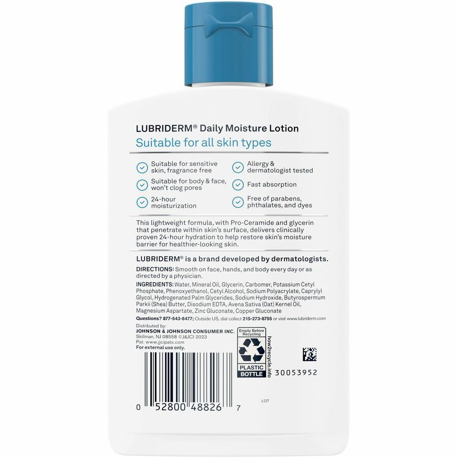 Johnson & Johnson Consumer Inc. Lubriderm 48826 Lubriderm Daily Moisture Skin Lotion