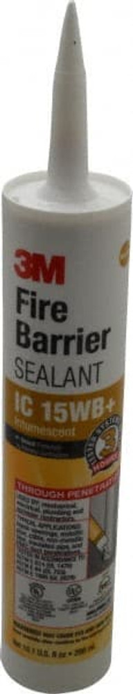 3M 7100011413 Joint Sealant: 10.1 oz Cartridge, Yellow, Acrylic & Latex