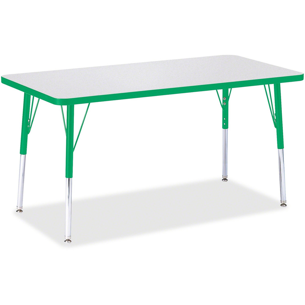 Jonti-Craft, Inc Jonti-Craft 6403JCA119 Jonti-Craft Berries Adult Height Color Edge Rectangle Table