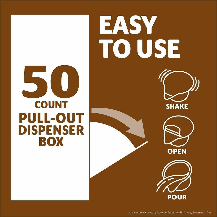 Nestle Professional Coffee mate 61425 Coffee mate Snickers Flavored Liquid Creamer Singles