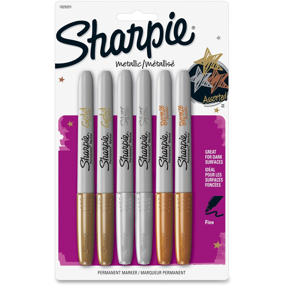 Newell Brands Sharpie 1829201 Sharpie Metallic Permanent Markers