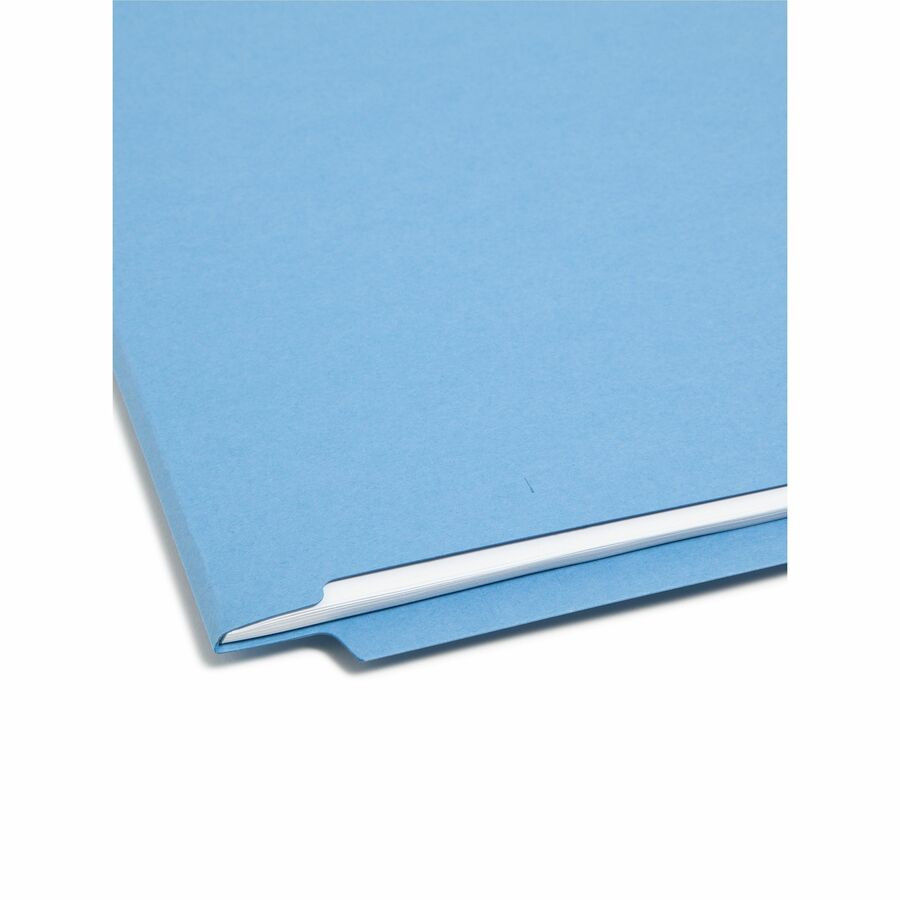 Smead Manufacturing Company Smead 25040 Smead Shelf-Master Straight Tab Cut Letter Recycled Fastener Folder