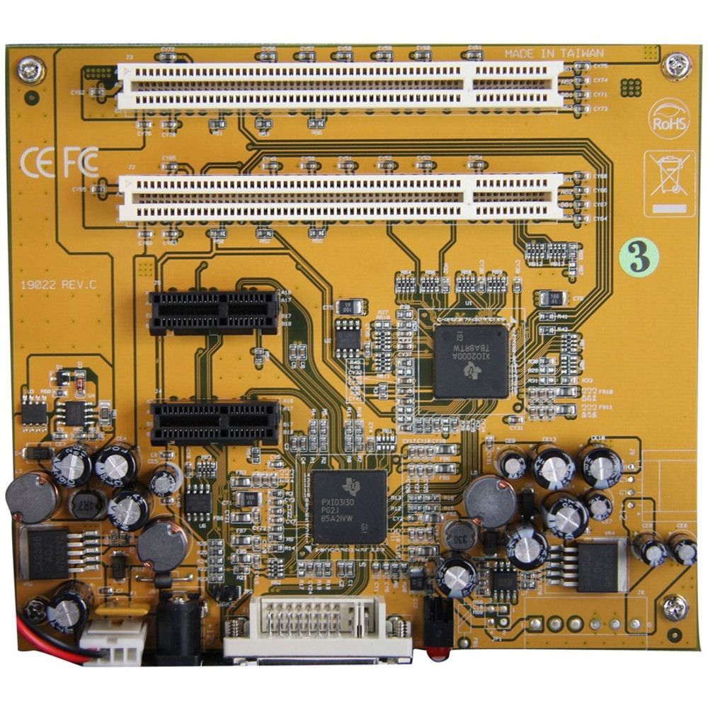 StarTech.com PEX2PCIE4L StarTech.com PCI Express to 2 PCI & 2 PCIe Expansion Enclosure System - Full Length - Expansion Bay - External - 4 slot - PCI Express Single Lane - PCI Full Length