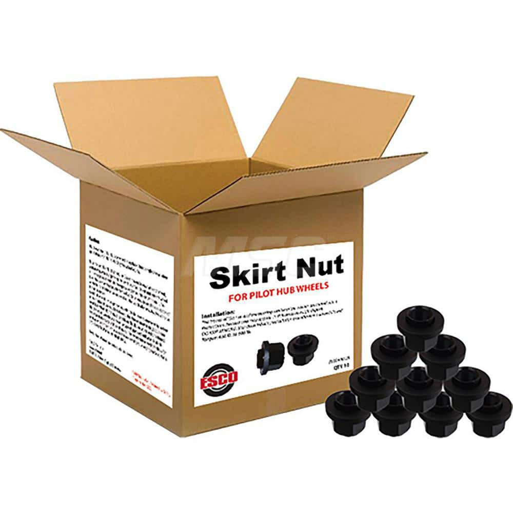 ESCO 40125T Skirt Nut: Steel, Use with Commercial Truck Tires