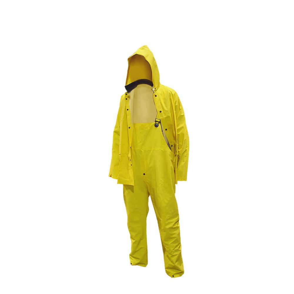 Bon Tool 14-387 Rain Coat: Size XL, Yellow, Polyester