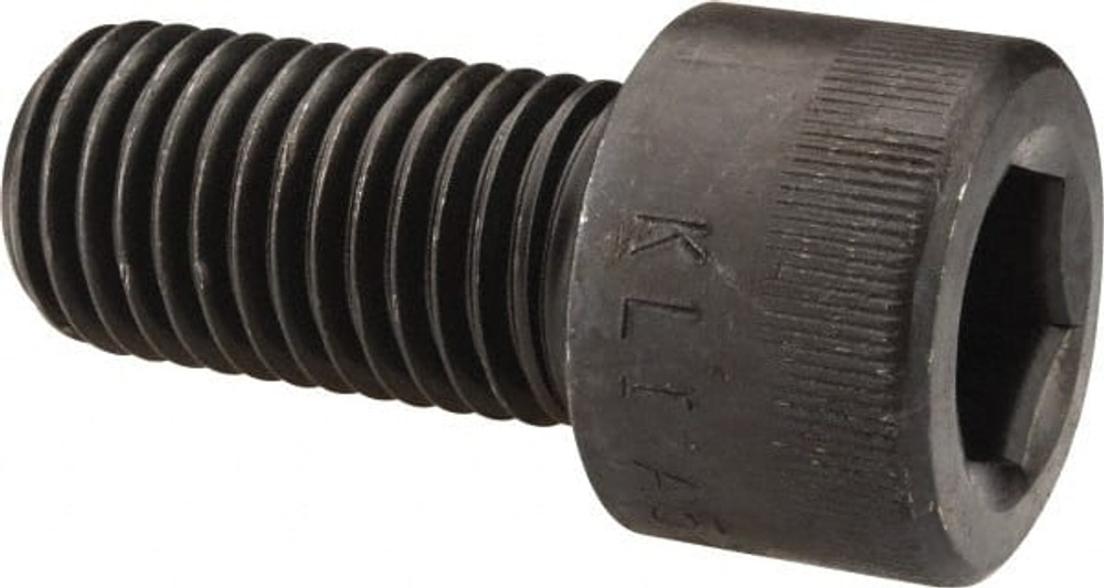 MSC 100C200KCS Socket Cap Screw: 1-8, 2" Length Under Head, Socket Cap Head, Hex Socket Drive, Alloy Steel, Black Oxide Finish