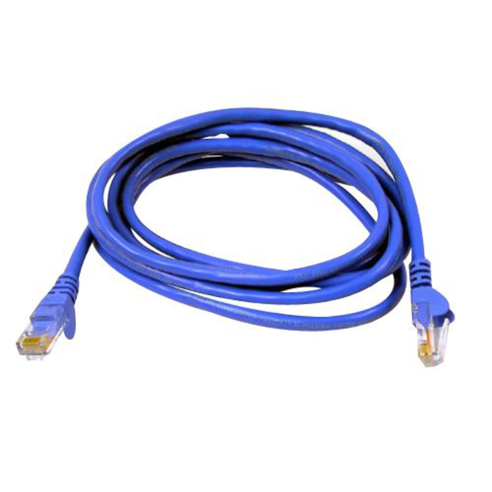 BELKIN, INC. A3L980-10-BLU-M Belkin - Patch cable - RJ-45 (M) to RJ-45 (M) - 10 ft - UTP - CAT 6 - molded - blue