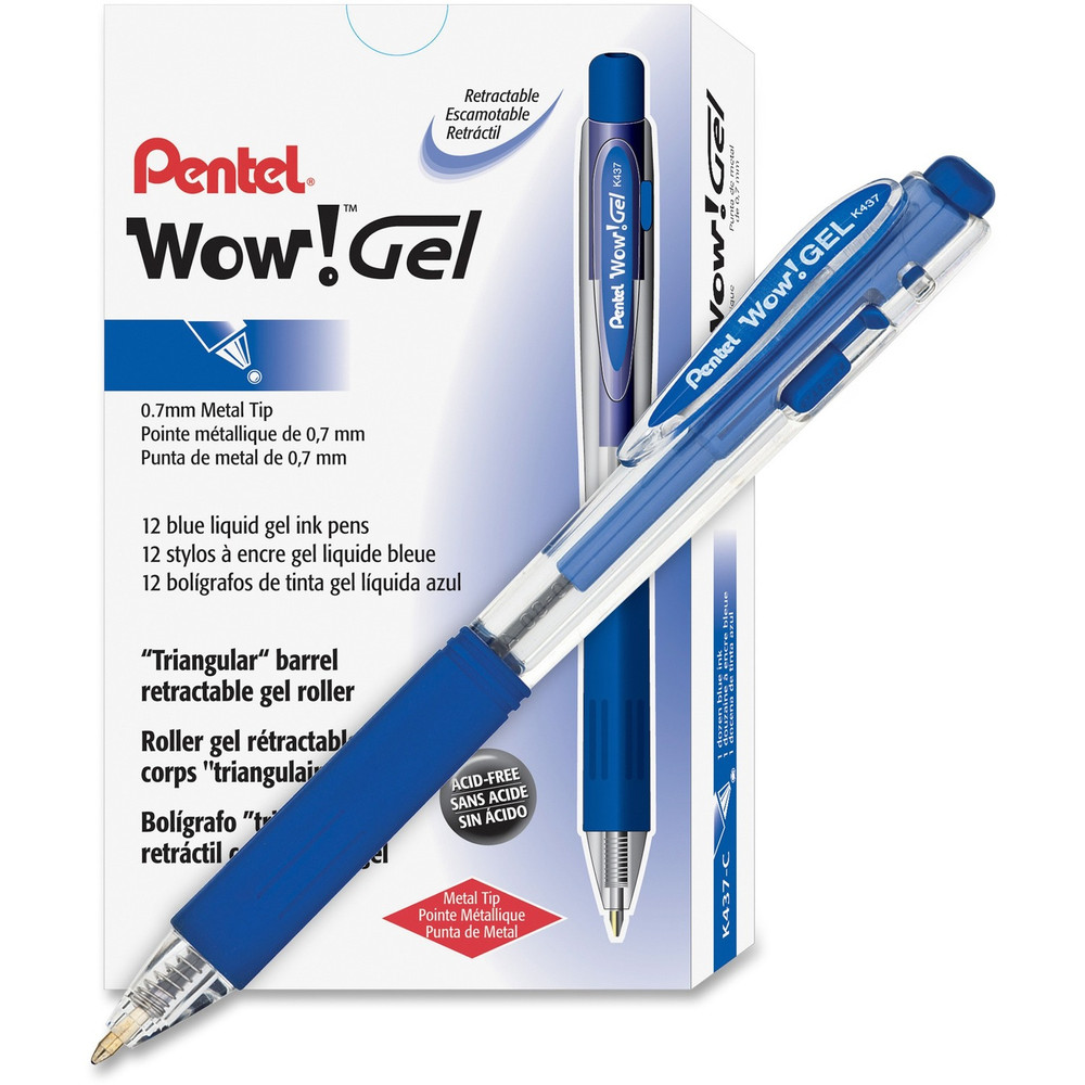 Pentel of America, Ltd Pentel K437C Pentel Wow! Gel Pens