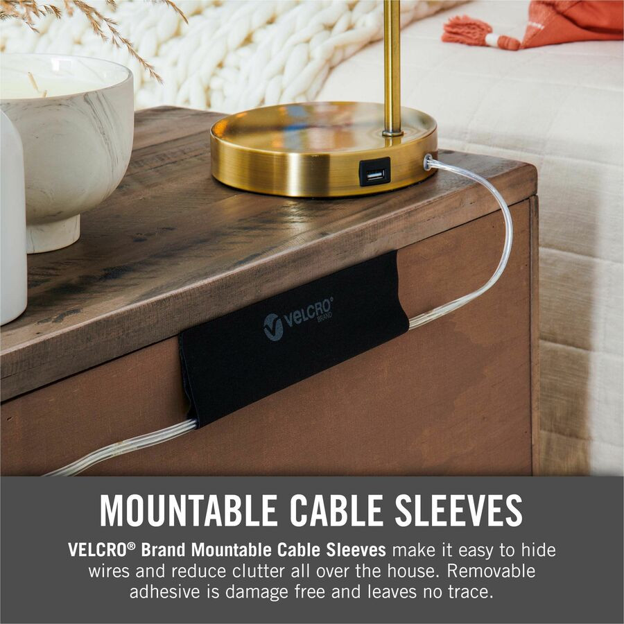 Velcro Companies VELCRO&reg; 30799 VELCRO&reg; Mountable Cut-To-Length Cable Sleeves