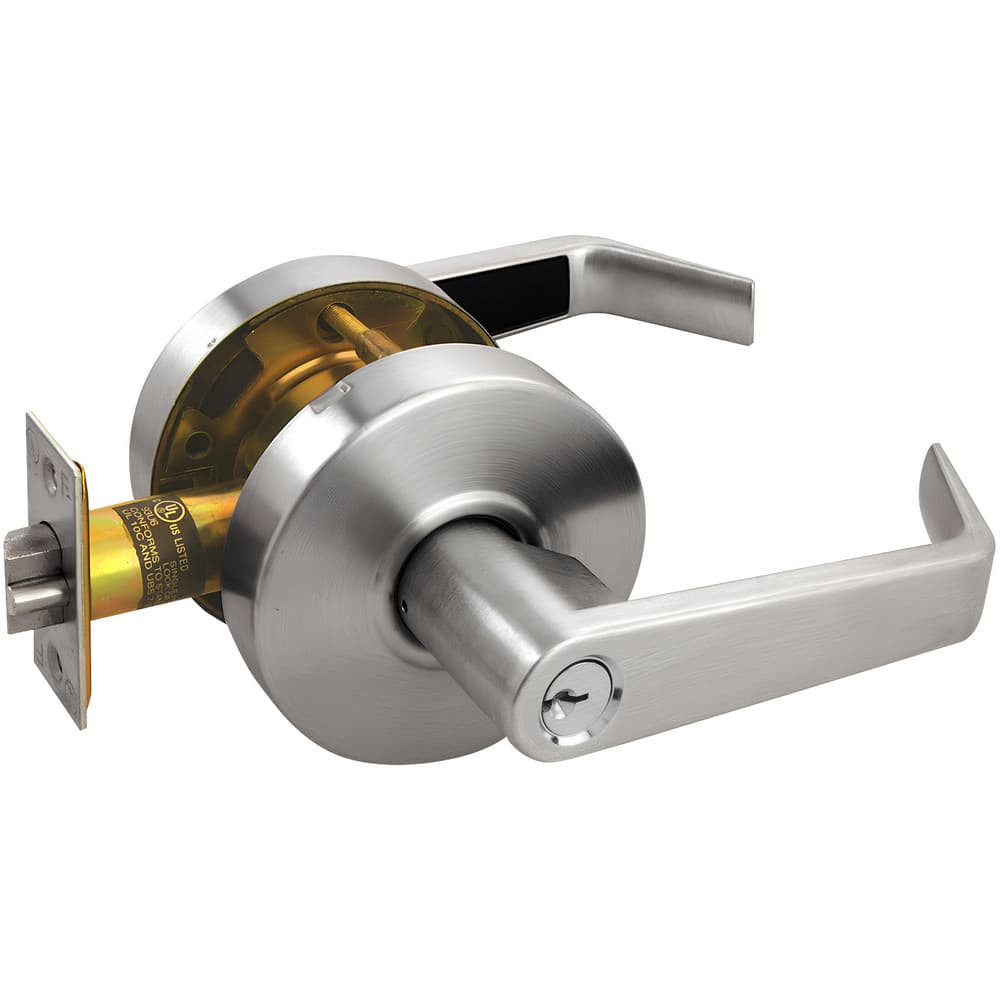 Arrow Lock RL12-SR-26D Lever Locksets; Lockset Type: Storeroom ; Key Type: Keyed Different ; Back Set: 2-3/4 (Inch); Cylinder Type: Conventional ; Material: Metal ; Door Thickness: 1-3/8 to 1/3-4