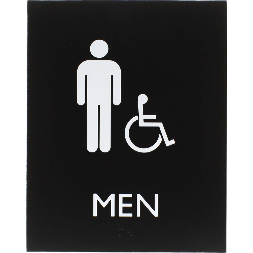 Lorell 02668 Lorell Men's Handicap Restroom Sign