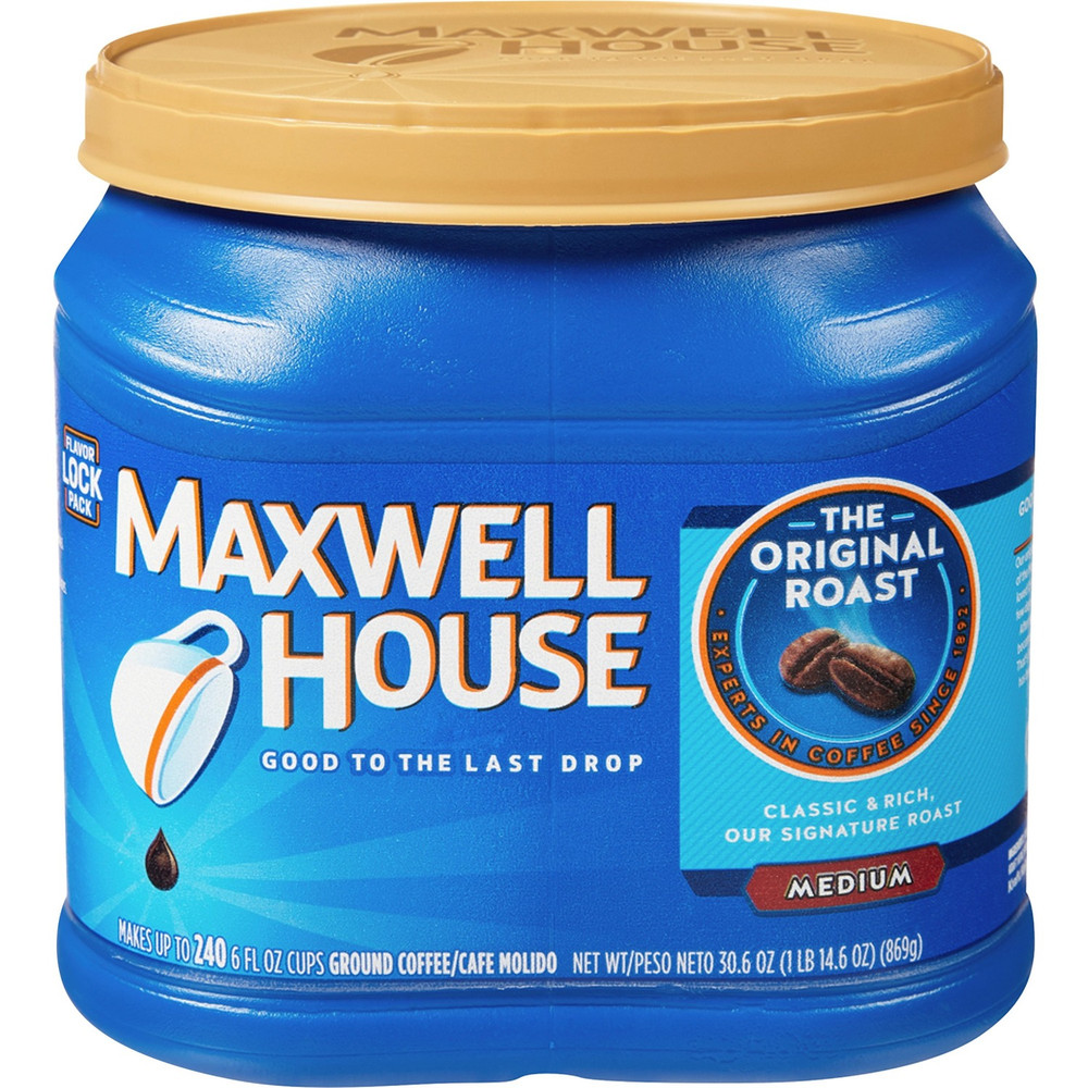 The Kraft Heinz Company Maxwell House 04648PL Maxwell House Ground Original Roast Coffee