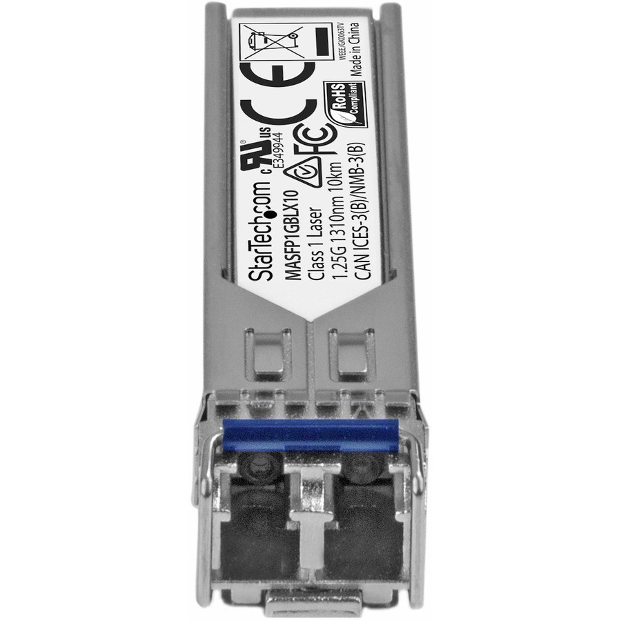 StarTech.com MASFP1GBLX10 StarTech.com Cisco Meraki MA-SFP-1GB-LX10 Comp. SFP Module - 1000BASE-LX - 1GbE Gigabit Ethernet SFP Single Mode Fiber SMF Optic Transceiver