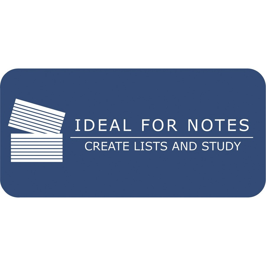 Roaring Spring Paper Products Roaring Spring 28041cs Roaring Spring PaperTrail Ruled Index Cards