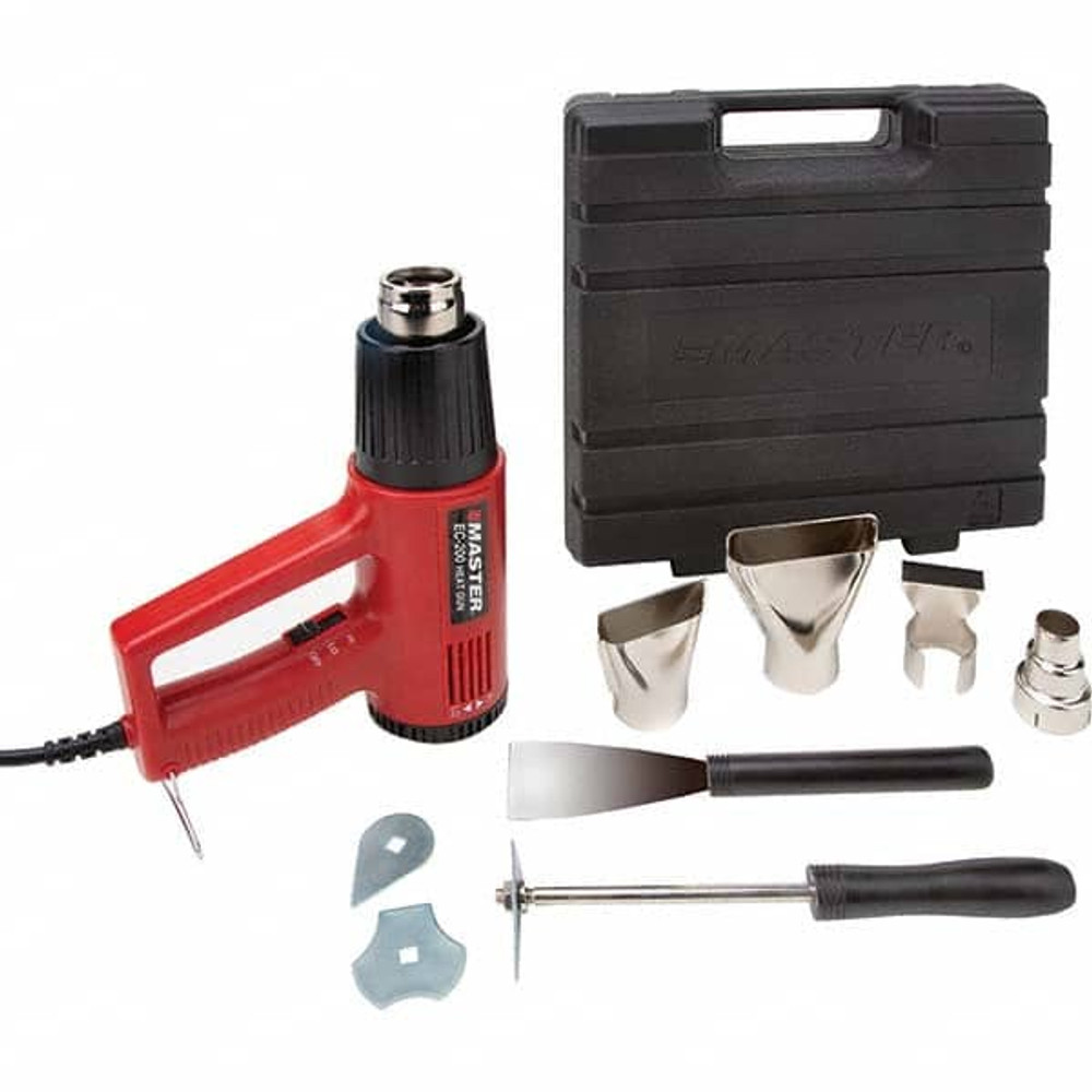 Master Appliance EC-200K Electric Heat Gun Kit: 110 to 930° F, 5 & 9 CFM