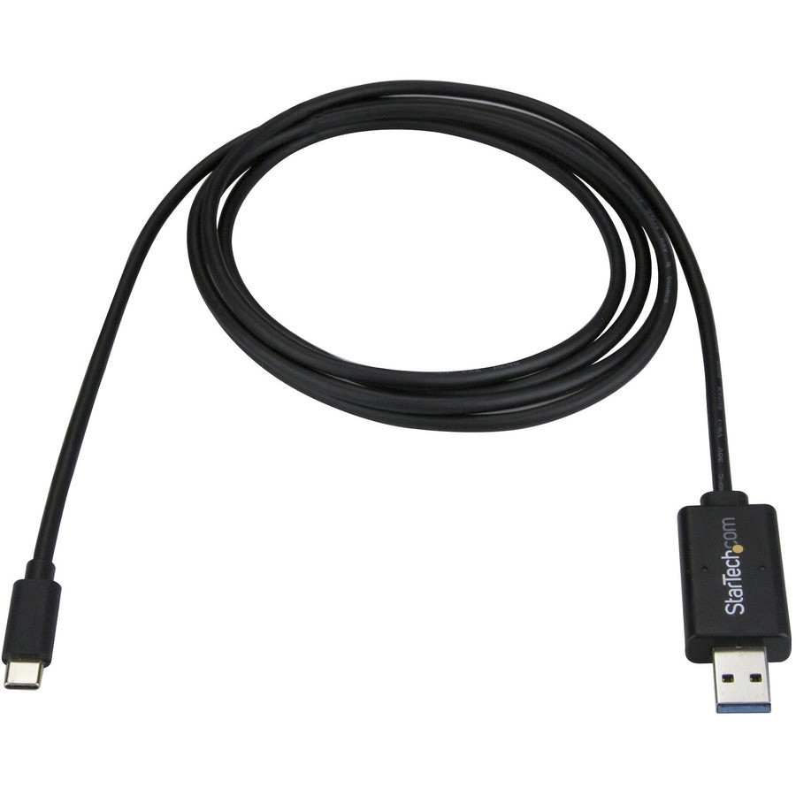 StarTech.com USBC3LINK StarTech.com USB C to USB 3.0 Data Transfer Cable - Mac / Windows - Windows Easy Transfer Cable - Mac Data Transfer - 2m (6ft)