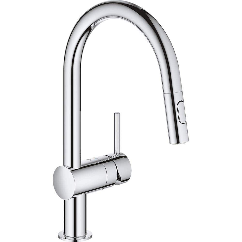 Grohe 31378003 Minta Single-Handle Pull-Down Kitchen Faucet Dual Spray 1.75 GPM