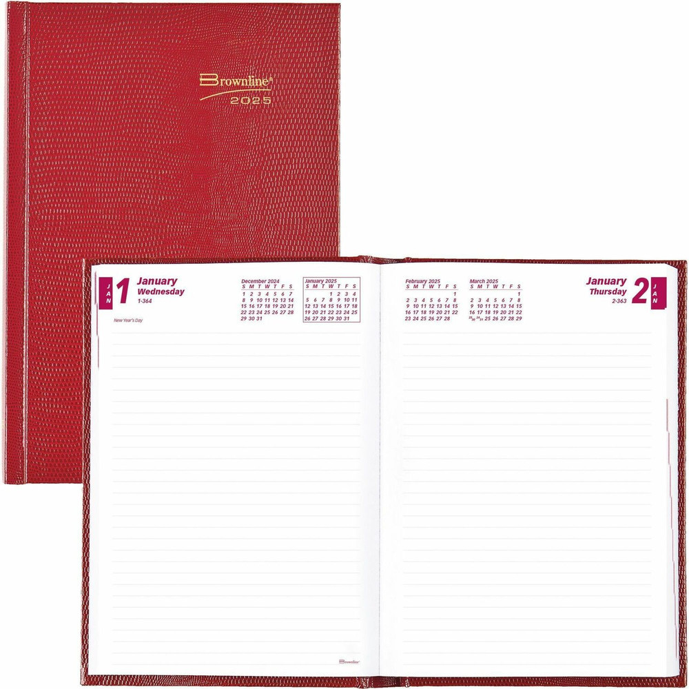 Dominion Blueline, Inc Brownline CB389RED Brownline Daily Planner