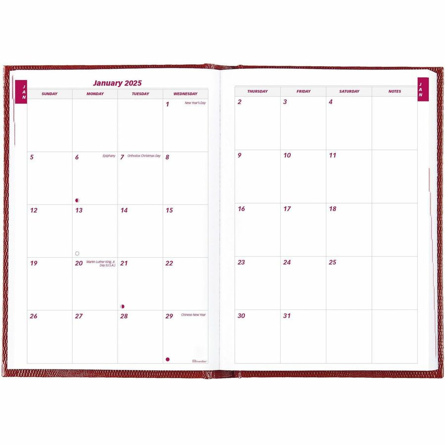 Dominion Blueline, Inc Brownline CB389RED Brownline Daily Planner