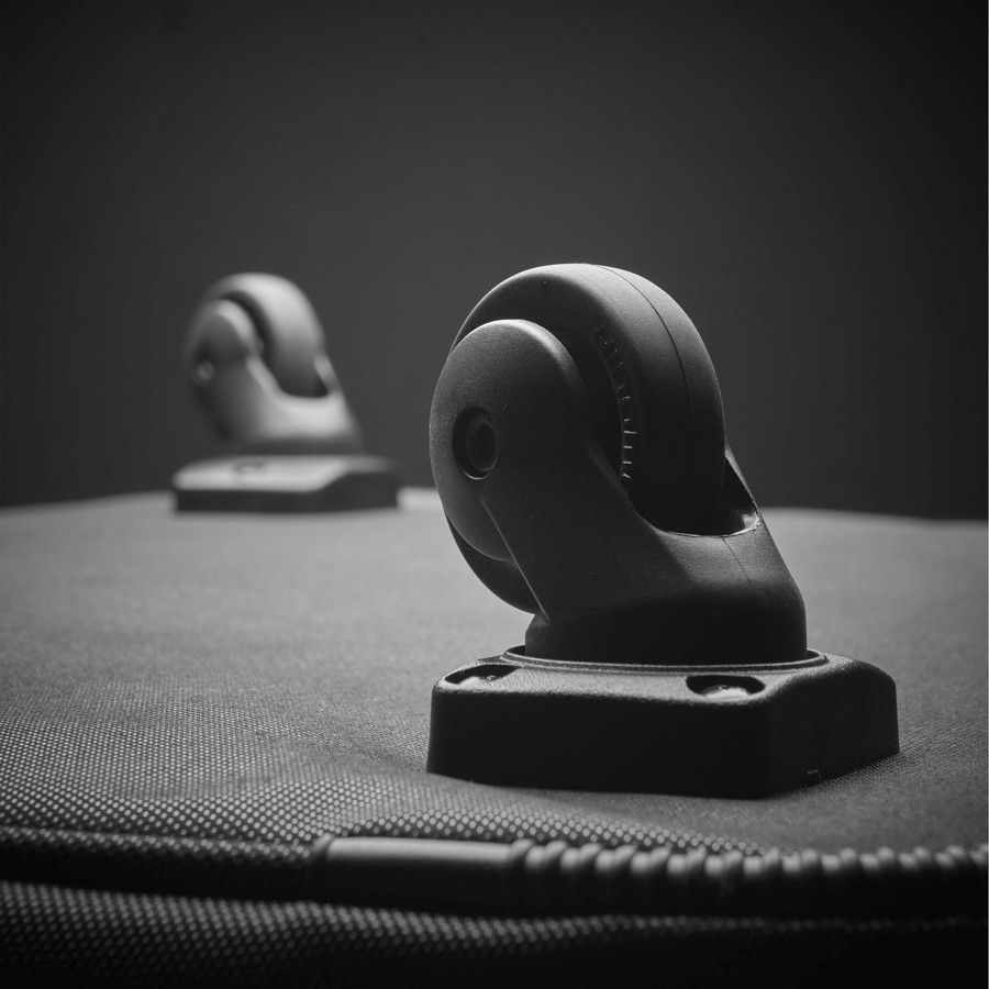 SOLO SSC11110 Solo PRO TRANSPORTER 128 Roller Travel/Luggage Bottom Case- Box 1 of 2 - Black